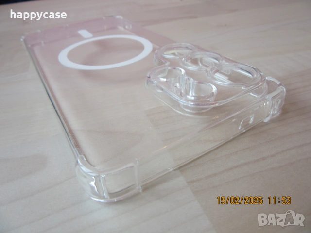 Samsung Galaxy S26 Ultra / S26+ / S26 / Удароустойчив MagSafe силиконов кейс гръб калъф, снимка 12 - Калъфи, кейсове - 53430919