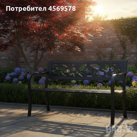 🌟Градинска пейка - стил и удобство в градината🌟 , снимка 5 - Градински мебели, декорация  - 53564698