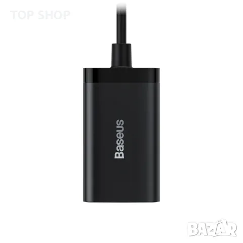 Настолно зарядно устройство Baseus GaN3 Pro с 4 порта 65 W, снимка 5 - Оригинални зарядни - 48724099