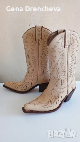 Дамски каубойски ботуши. Състояние ново, 37 номер., снимка 1