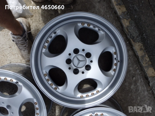 18 цолови алуминиеви джанти за Мерцедес, снимка 4 - Гуми и джанти - 53016348