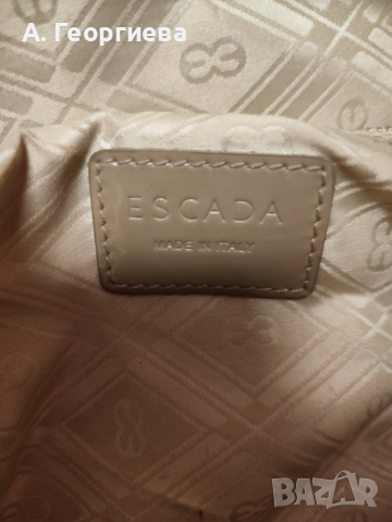 Чанта Escada , снимка 3 - Чанти - 44516559