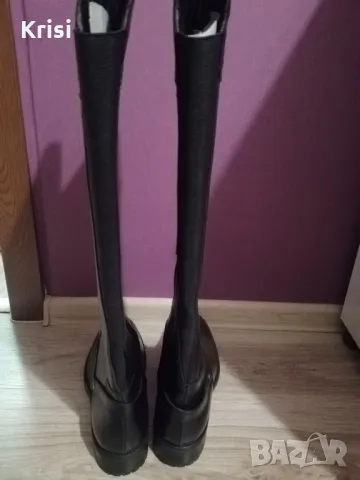 Дамски ботуши естествена кожа, снимка 4 - Дамски ботуши - 47552804