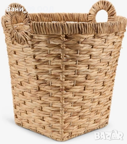Кошница за съхранение в естествен цвят 