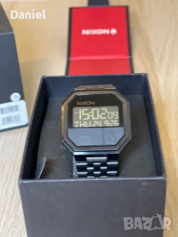 NIXON Re-Run Засовник Черна Каишка, снимка 7 - Мъжки - 56213161