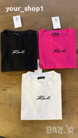 4 цвята дамска тениска Karl Lagerfeld , снимка 1