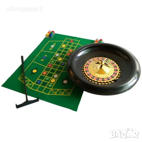 Комплект рулетка Луксозна пластмаса.  Версия с една "0".  