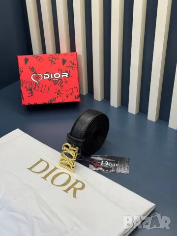 колани от естествена кожа в кутия christian dior, снимка 12 - Колани - 50422867