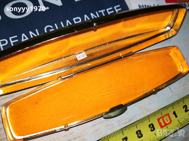 ЗЛАТНА МЕТАЛНА КУТИЙКА ОТ ФРАНЦИЯ 2908231632, снимка 7 - Антикварни и старинни предмети - 42012146