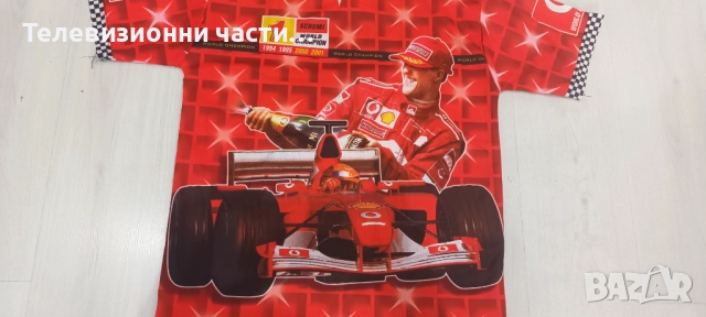Винтидж ретро тениска Михаел Шумахер Michael Schumacher Schumi #1 World Champion Световен Шампион , снимка 6 - Тениски - 52061367