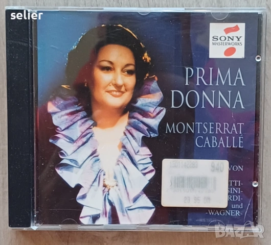 Montserrat Caballé ‎– Prima Donna Оригинален диск Издание 🇦🇹 AUSTRIA 1994г Състояние на диска:NEAR