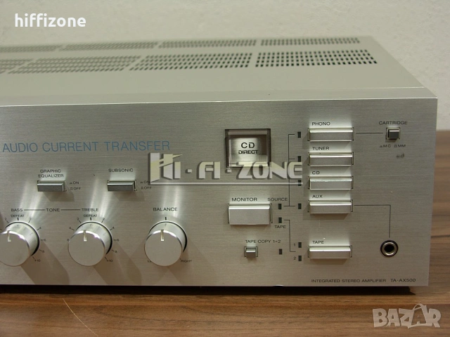 Усилвател   Sony ta-ax500 , снимка 5 - Ресийвъри, усилватели, смесителни пултове - 53681552