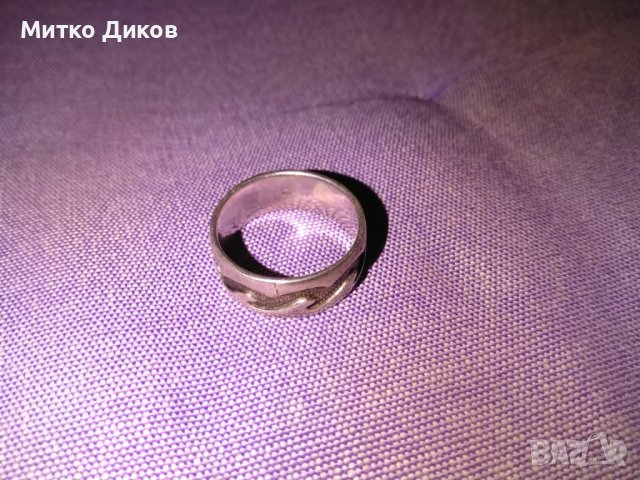 Сребърен пръстен около 5 грама , снимка 4 - Пръстени - 44358487