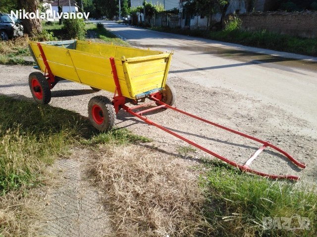конска каруца с гумени колелета , снимка 2 - Селскостопанска техника - 53690920