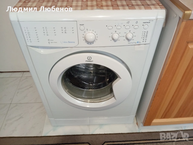 Пералня Indesit IWC71282, снимка 5 - Перални - 53481539