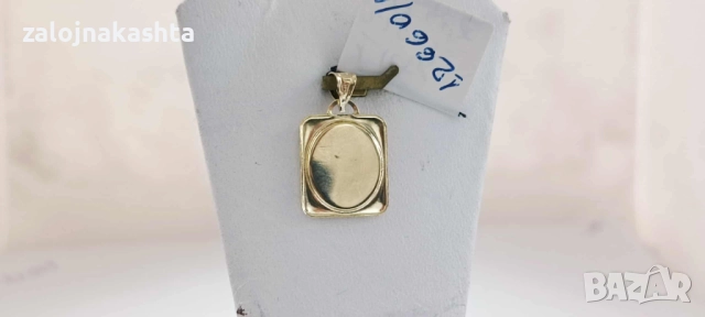 Нова Златна икона-1,10гр/14кр, снимка 3 - Колиета, медальони, синджири - 52164737