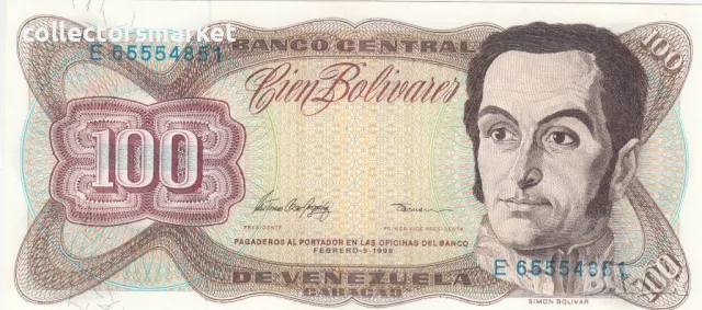 100 боливара 1998, Венецуела