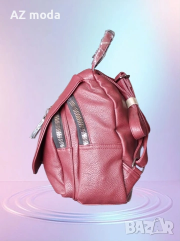 Луксозна дамска раница, снимка 3 - Раници - 53372890