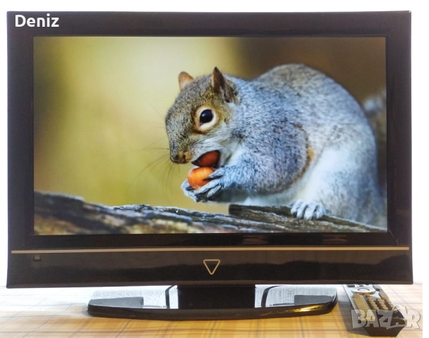 Телевизор с DVD плейър и оригинално дистанционно - Tevion, снимка 6 - Телевизори - 52904638