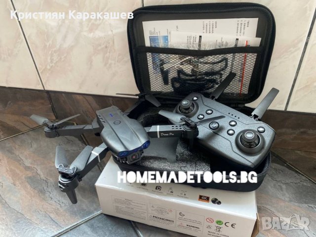 Сгъваем дрон P10, снимка 4 - Дронове и аксесоари - 41871941