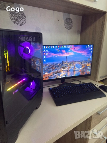 Професионален Геймнг Компютър, снимка 2 - Геймърски - 52592064
