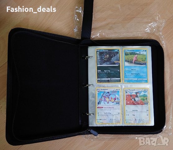 Нова Папка за карти с 4 джоба, 480 джоба/Колекция Съхранение Подарък, снимка 3 - Други - 41586574