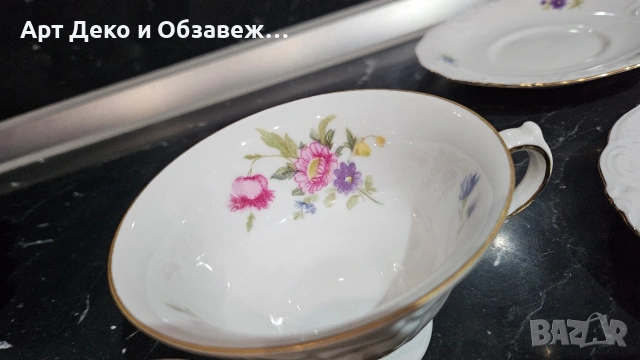 Немски порцелан за кафе, снимка 8 - Чаши - 53728202