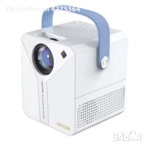 Smart Projector Q96 E300 – твоето лично кино във всеки дом, снимка 7 - Плейъри, домашно кино, прожектори - 52261991