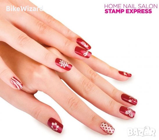 Комплект щампа декорация за нокти НОВИ, снимка 2 - Други - 34136933