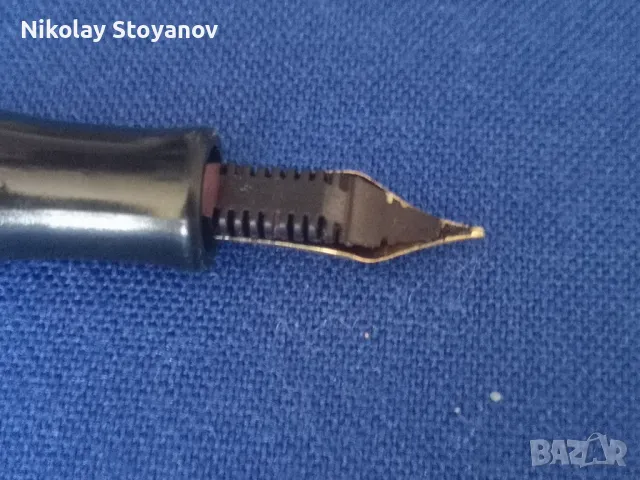 Писалка Senator със златно перо, снимка 4 - Антикварни и старинни предмети - 48406256