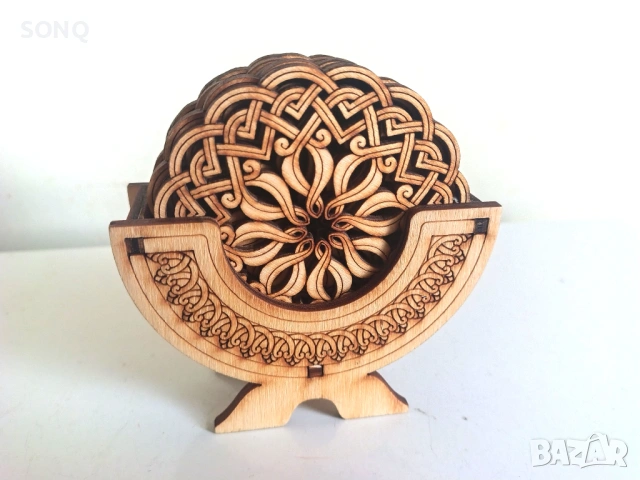 Страхотни Дървени Подложки Със Стойка