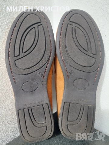 HUSH PUPPIES-Оригинални мокасини Естествена кожа-№41 , снимка 10 - Мокасини - 52186482