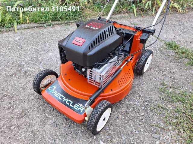 Косачка Toro Briggs 5.5  к.с.без ход алуминиева мулчираща, снимка 9 - Градинска техника - 52074183
