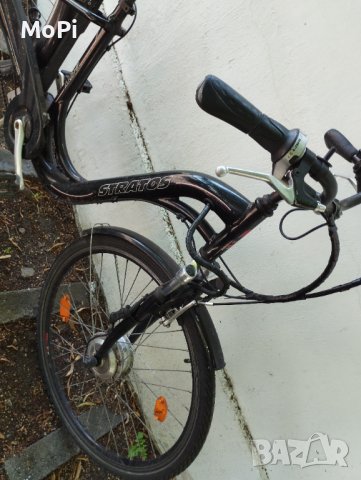 STRATOS електрически алуминиев велосипед със 7 вътрешни скорости, снимка 2 - Велосипеди - 41632171