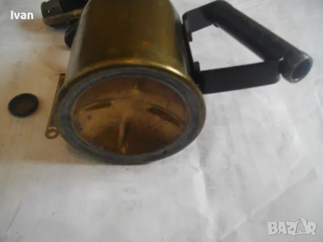 БЪЛГАРСКА СОЦ 1973г. БЕНЗИНОВА ГОРЕЛКА ХРОМ СИЛИСТРА ОТЛИЧНО СЪСТОЯНИЕ ПОЧТИ НОВА 1 ЛИТЪР С ИГЛА , снимка 4 - Други инструменти - 48235270