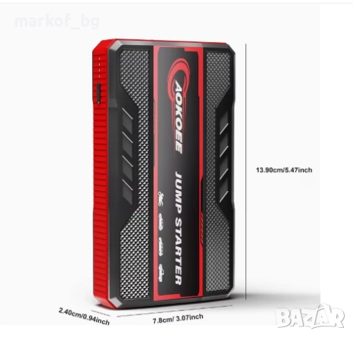 Стартерно устройство Jump starter подаване на ток PowerBank, снимка 2 - Аксесоари и консумативи - 52938904