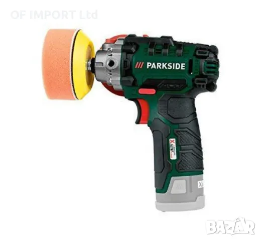 Акумулаторна Полираща Машина PARKSIDE 12V Li-Ion X-Team, снимка 6 - Полирмашини - 47303537