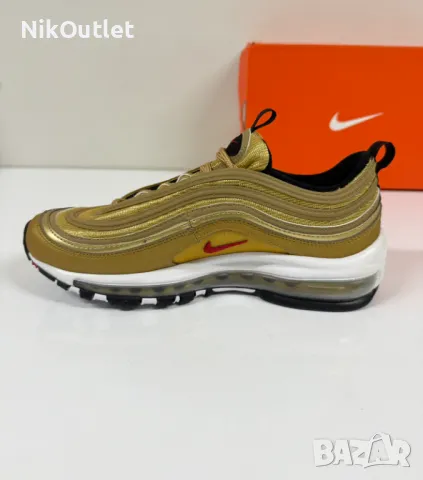 Nike Air Max 97 Gold, снимка 2 - Маратонки - 48451175