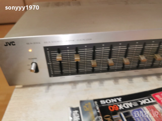 JVC EQUALIZER-MADE IN JAPAN 1203261911LCHERY1, снимка 7 - Ресийвъри, усилватели, смесителни пултове - 53816029