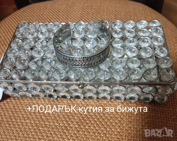 Масивна сребърна гривна ръчна изработка Mexico+подарък кутия за бижута, снимка 7 - Гривни - 53064577