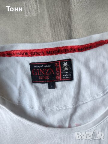 Дамска тениска Ginza Mode  TSL001, снимка 10 - Тениски - 42013774