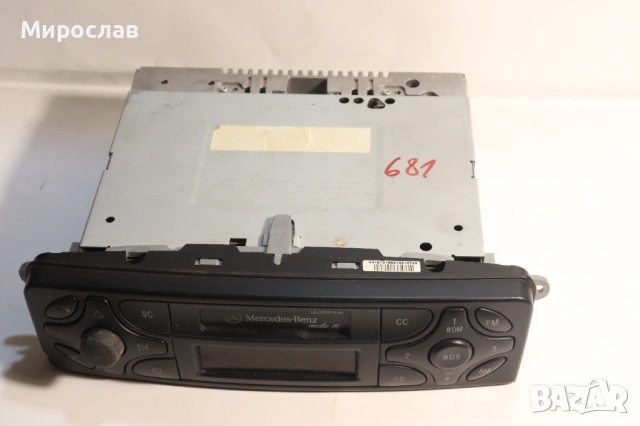BECKER MERCEDES BENZ РАДИО КАСЕТОФОН, снимка 5 - Аксесоари и консумативи - 53765756