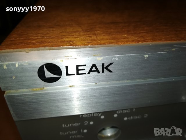 LEAK-MADE IN ENGLAND 2609231216LK, снимка 7 - Ресийвъри, усилватели, смесителни пултове - 42324839