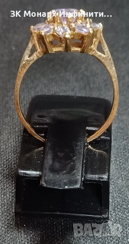 Златен пръстен/585/, снимка 4 - Пръстени - 53853107