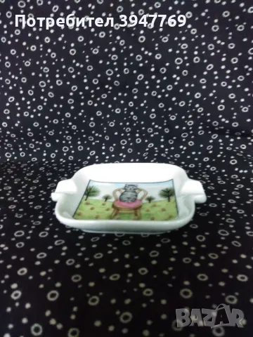 пепелник с коте, снимка 3 - Декорация за дома - 48951153