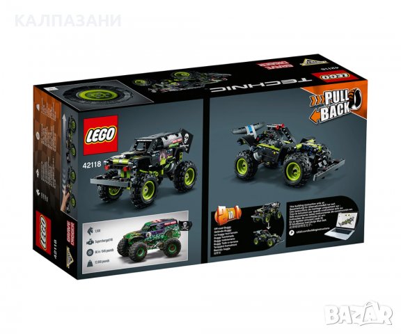 LEGO® Technic 42118 - Monster Jam® Grave Digger, снимка 2 - Конструктори - 39442256