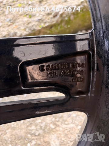 Оригинални джанти ауди с гуми, снимка 6 - Гуми и джанти - 52753524