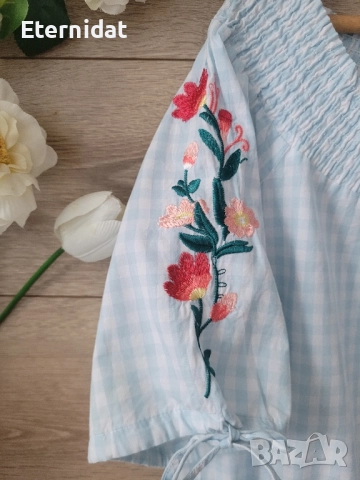 Блуза бродерии , снимка 6 - Корсети, бюстиета, топове - 51863572