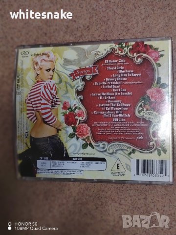 PINK "I'm not Dead" Album '2007, US Version , снимка 3 - CD дискове - 42135446