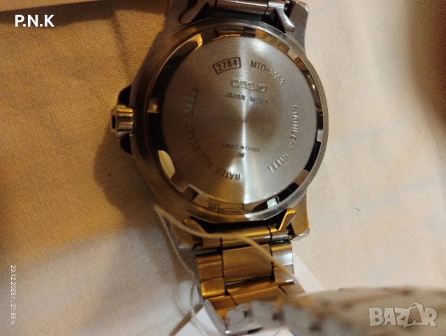 Нов мъжки ръчен часовник Casio херметик до 200 м с кристално стъкло , сертификат и касов бон, снимка 11 - Мъжки - 52861618